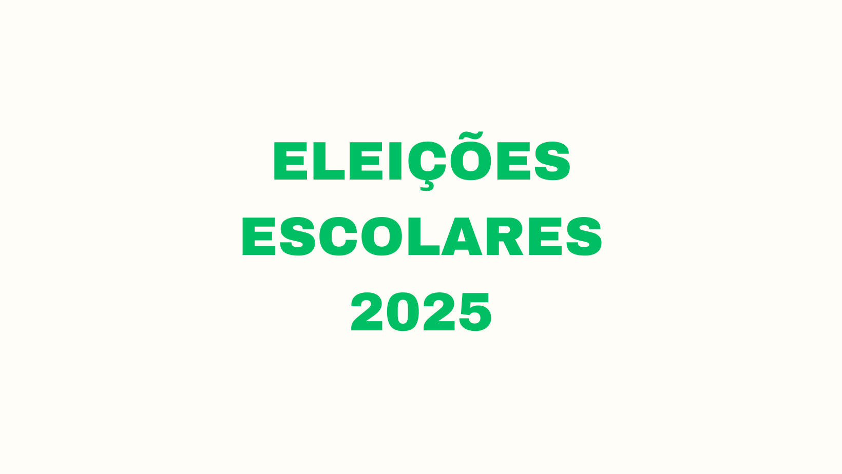 Eleições Escolares 2025: Democracia em Ação na Educação